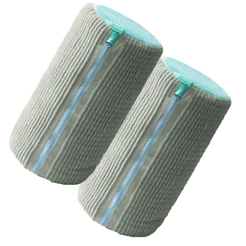 1/2PCS Washing Shoes Bag Cotton Laundry Fluffy Fibers Easily Remove Dirt Washing Bags Anti-Deformation Shoes Clothes Organizer